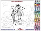 Coloring bear  - Juegos de Vestir