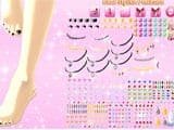 Cool stylish pedicure - Juegos de Vestir Online
