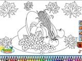 Cornucopia coloring game - Juegos de vestir zac efron