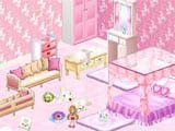 Flora pink room decoration - Juegos de Vestir