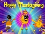 Funny thanksgiving turkeys - Juegos de Vestir Online