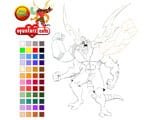 Kevin coloring - Juegos de Vestir