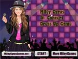 Miley cyrus in concert - Juegos de Vestir Online
