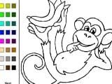 Monkeys coloring book - Juegos de Vestir Online