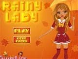 Rainy lady dressup