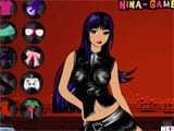 Rock n roll girl dress up - Juegos de Vestir Online