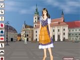 Romanian girl dress up - Juegos de Vestir Online