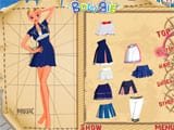 Sailor girl with a new look  - Juegos de Vestir Online