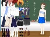 School time dress up game - Juegos de vestir gratis online para chicas