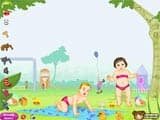 Tom and Sally Baby Picnic - juegos de vestir bebes 
