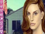 Juegos de vestir:Lana Del Rey Makeup - Juegos de vestir a famosas Mujeres