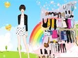 Juegos de vestir: Lovely Spring Dress Up - Juegos de vestir gratis online para chicas