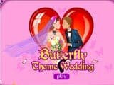 Butterfly theme wedding - Juegos de vestir novias