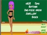 Fashion for school commemorates - Juegos de vestir y maquillar