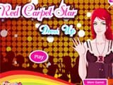 Red carpet star dress up - Juegos de vestir y maquillar