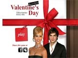 Valentine s day movie jessica alba ashton kutcher - Juegos de vestir a famosas Mujeres