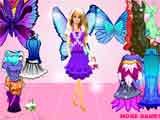 Vestir a Barbie mariposa - Juegos de vestir a Barbie